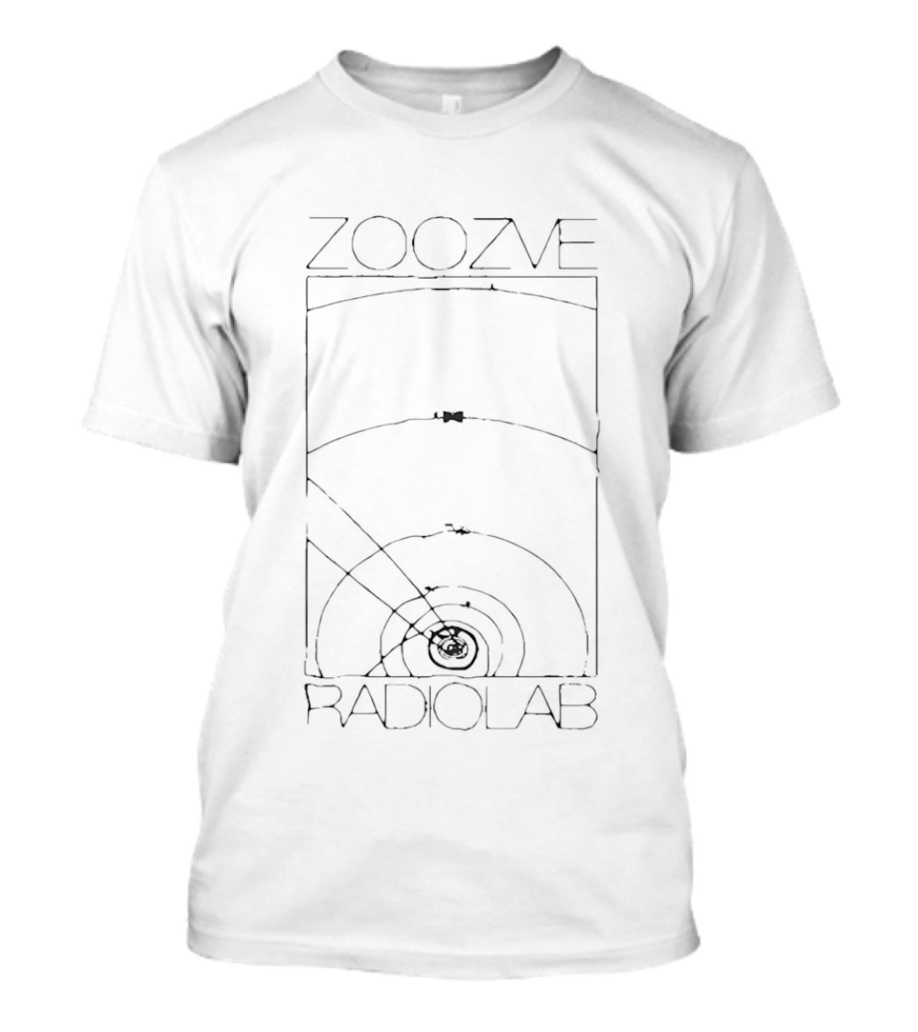 Zoozve Radiolab Minimalist Geometric T-Shirt
