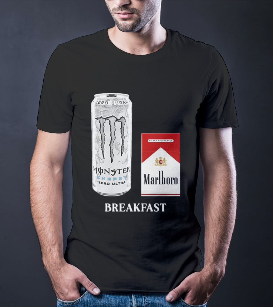 Monster Zero Ultra Marlboro Red Breakfast Combo T-Shirt