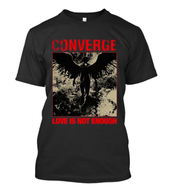 Converge Love Is Not Enough Angel Wings T-Shirt