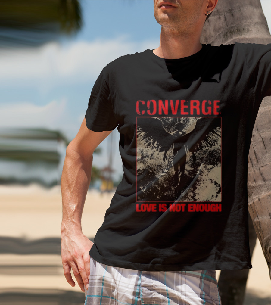 Converge Love Is Not Enough Angel Wings T-Shirt