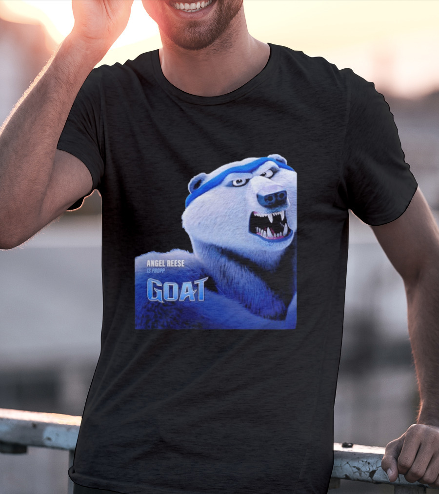 Angel Reese Goat Movie Propp Bear February 13 2026 T-Shirt