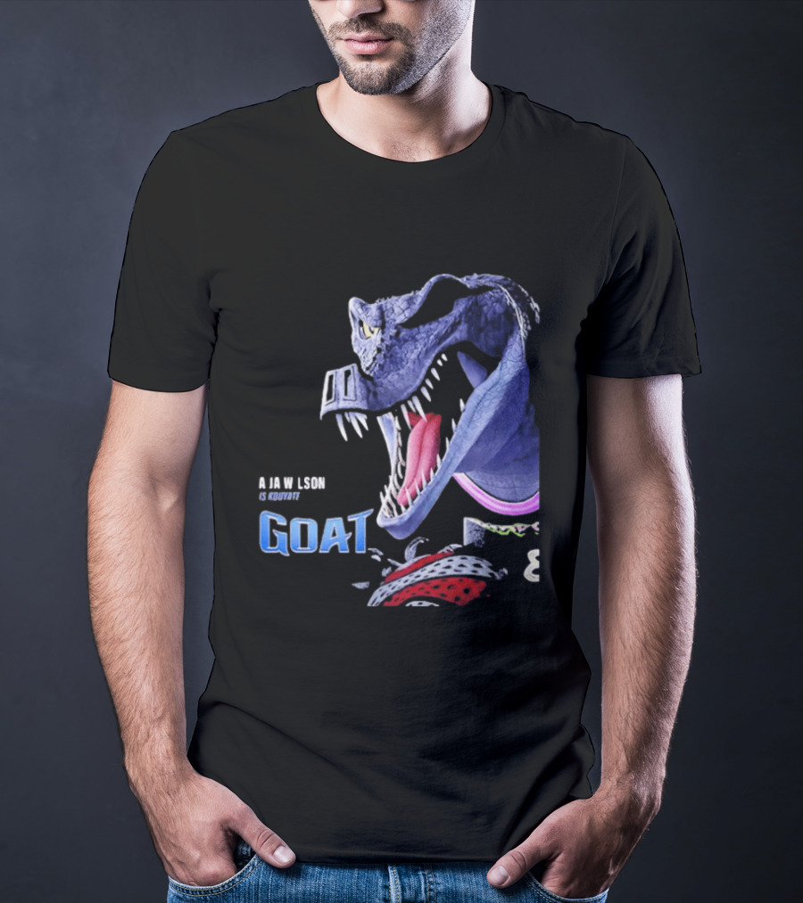 Aja Wilson Presents Goat Movie Kouyate Theatres February 13 2026 Dinosaur Monster T-Shirt