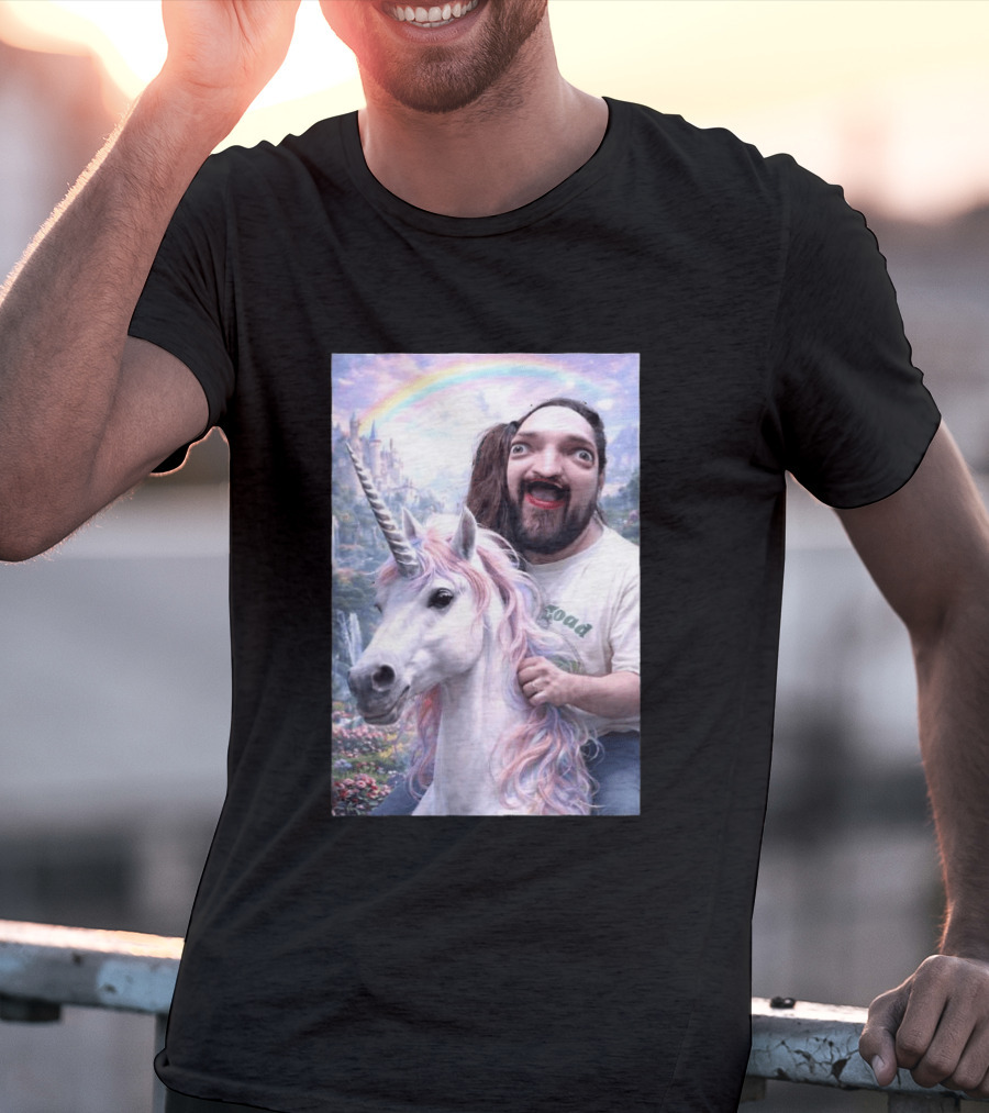 Leigh McClendon Okay Unicorn Fantasy Adventure T-Shirt