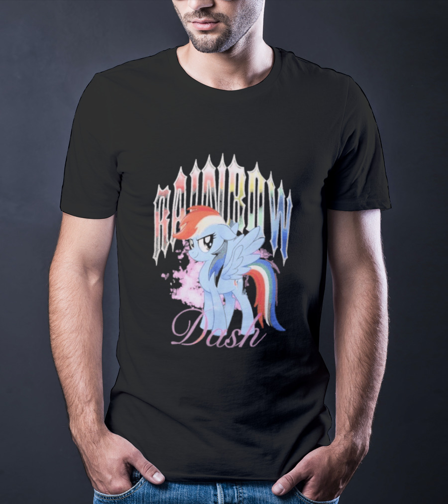 Rainbow Dash My Little Pony Colorful T-Shirt