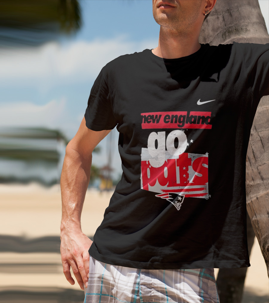 New England Go Pats Nike Patriots T-Shirt