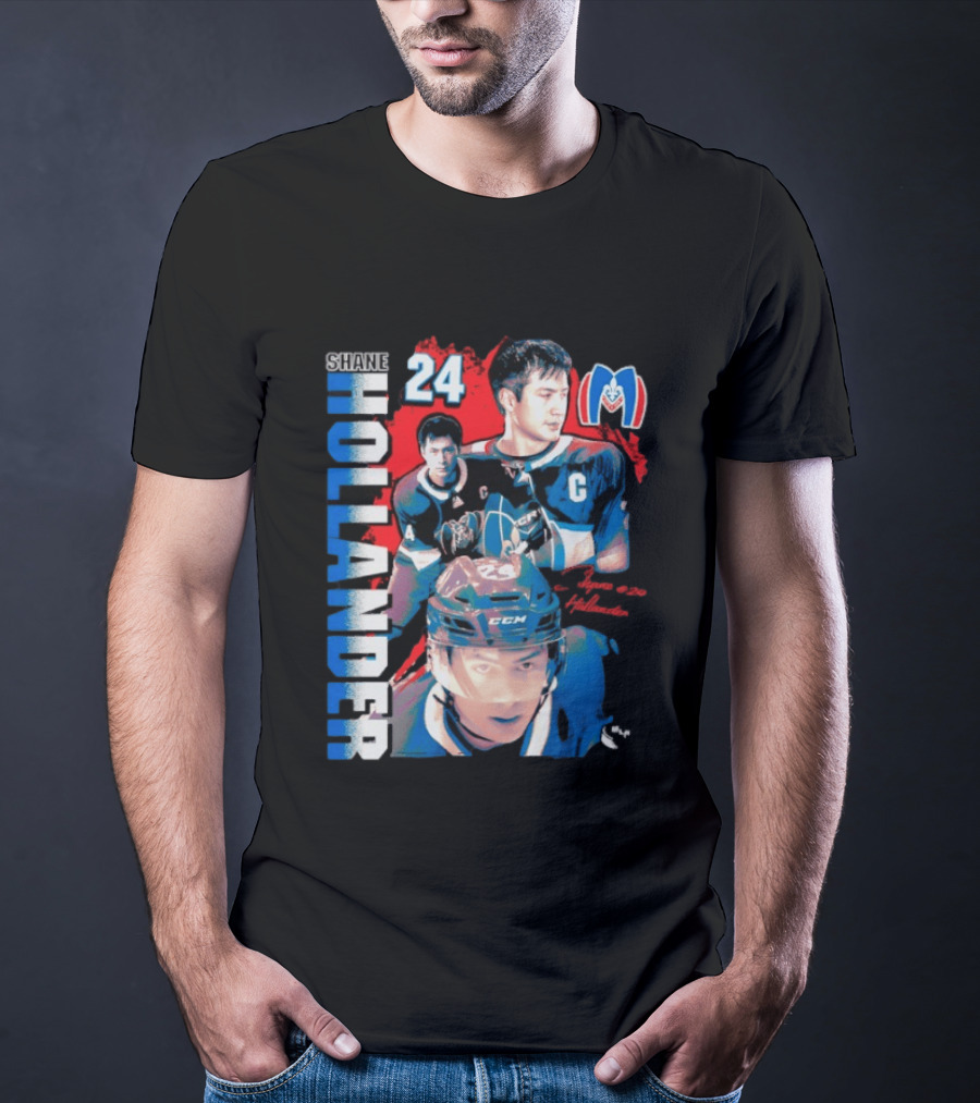 SHANE HOLLANDER 24 CCM Hockey C Shane Hollander T-Shirt