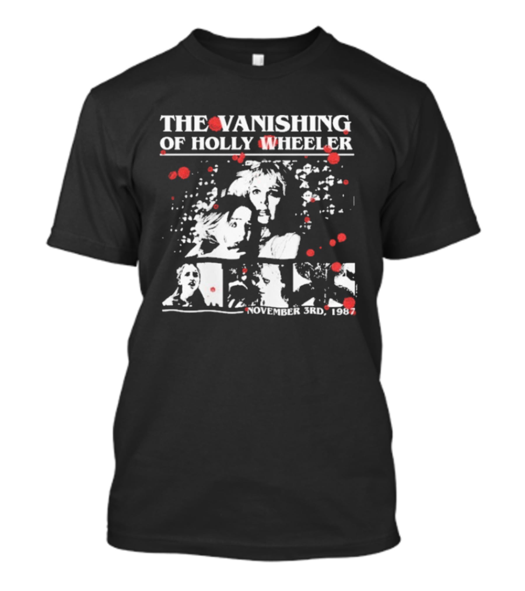 Stranger Things 5 The Vanishing Of Holly Wheeler November 3 1987 T-Shirt