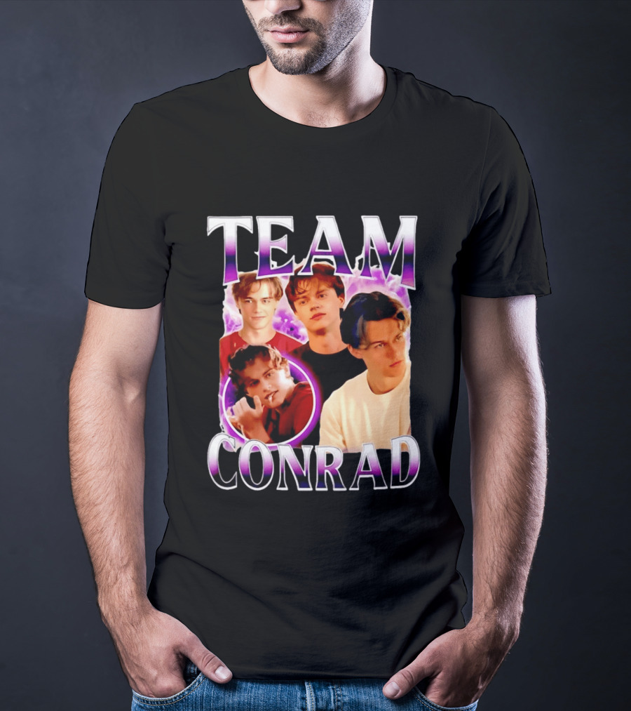 Team Conrad Fan Favorite Characters Collage 90s T-Shirt