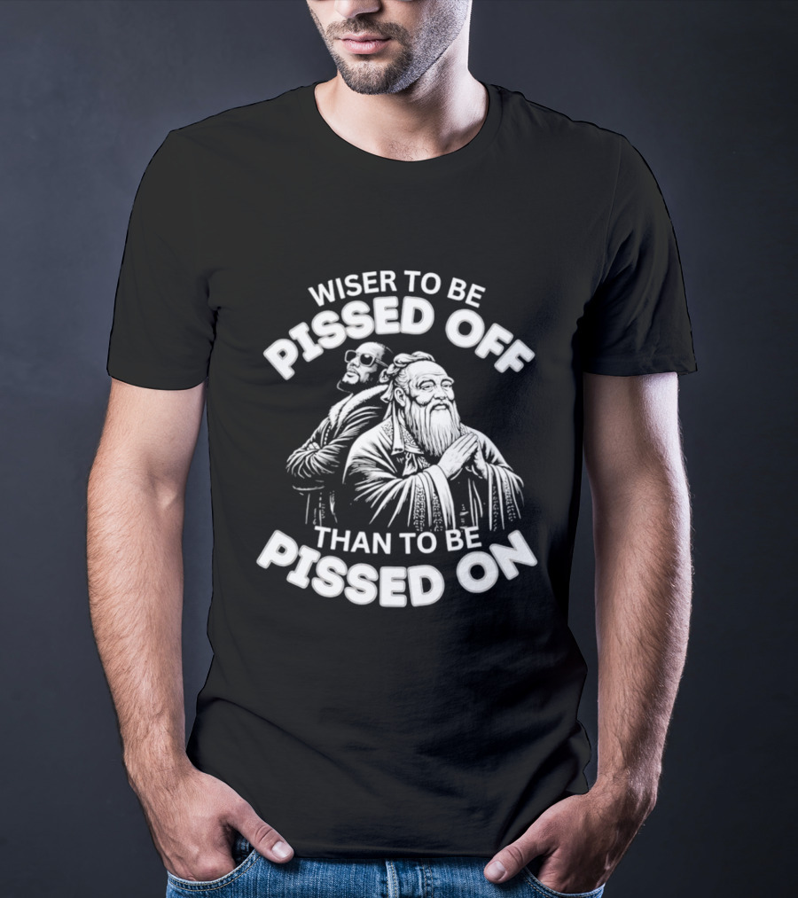 Pissed Off Pissed On Wise Owl Philosopher Humor T-Shirt