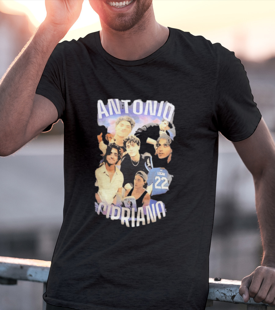 Antonio Cipriano Collage With Logan 22 T-Shirt