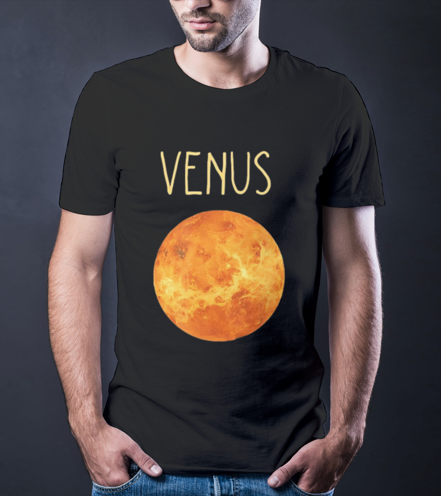 Venus Camiseta Planet Solar System T-Shirt