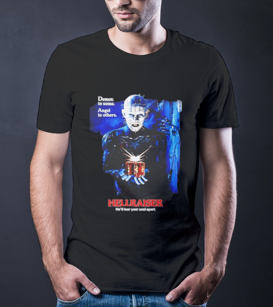 Hellraiser Demon To Some Angel To Others Iconic Horror T-Shirt
