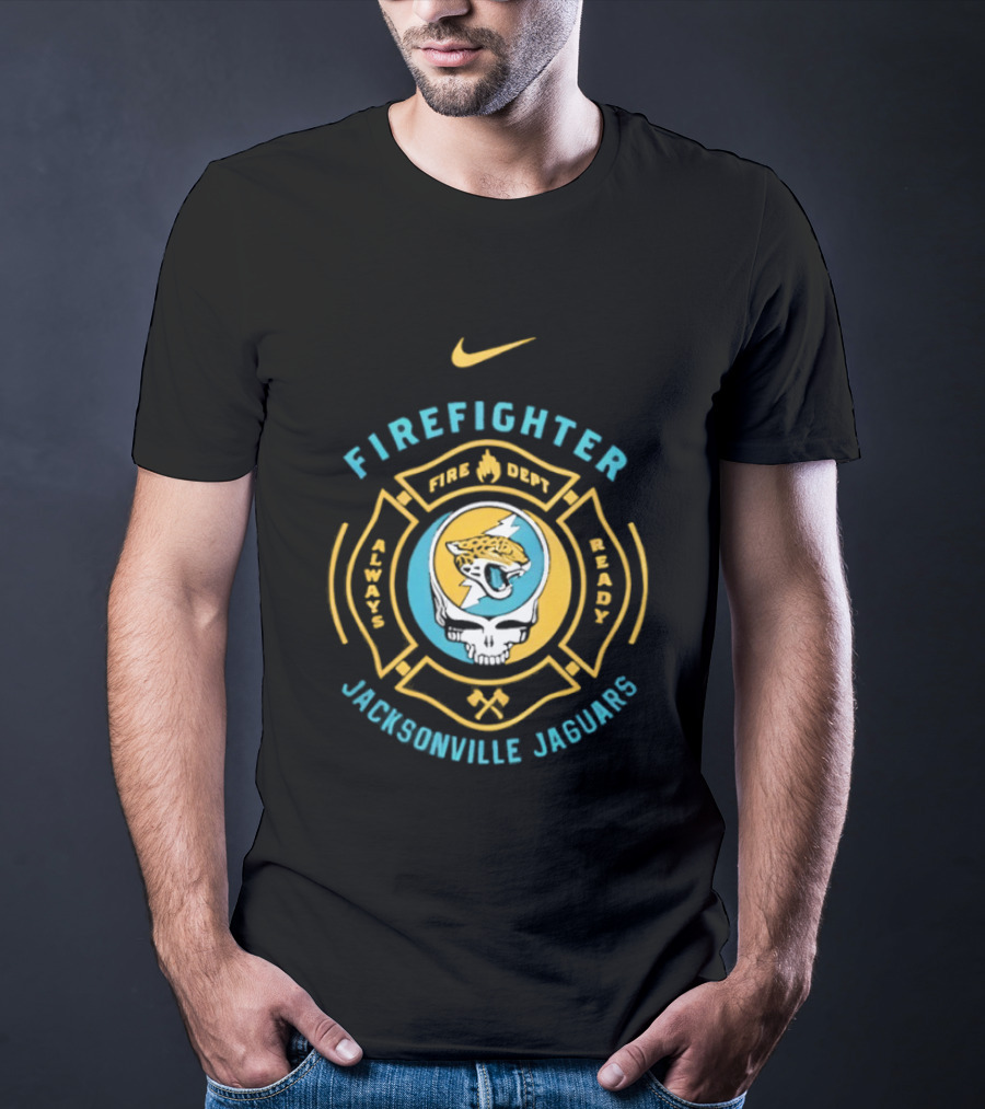 Jacksonville Jaguars Firefighter Nike Mashup T-Shirt