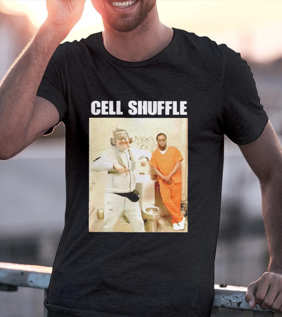 Cell Shuffle Maduro Diddy Dance In Jail Scene T-Shirt
