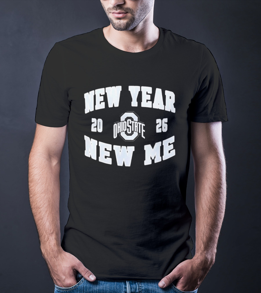 Ohio State Buckeyes New Year New Me 2026 T-Shirt