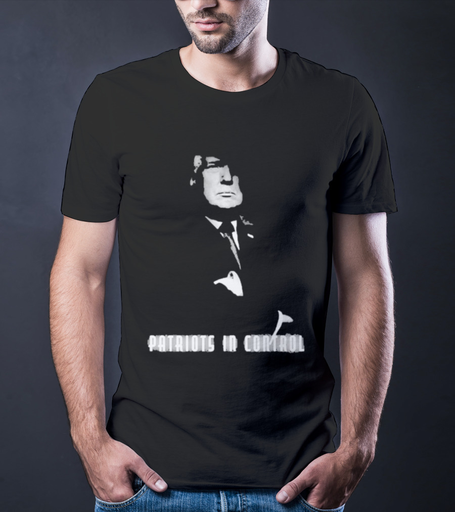 Patriots In Control Trump Image T-Shirt