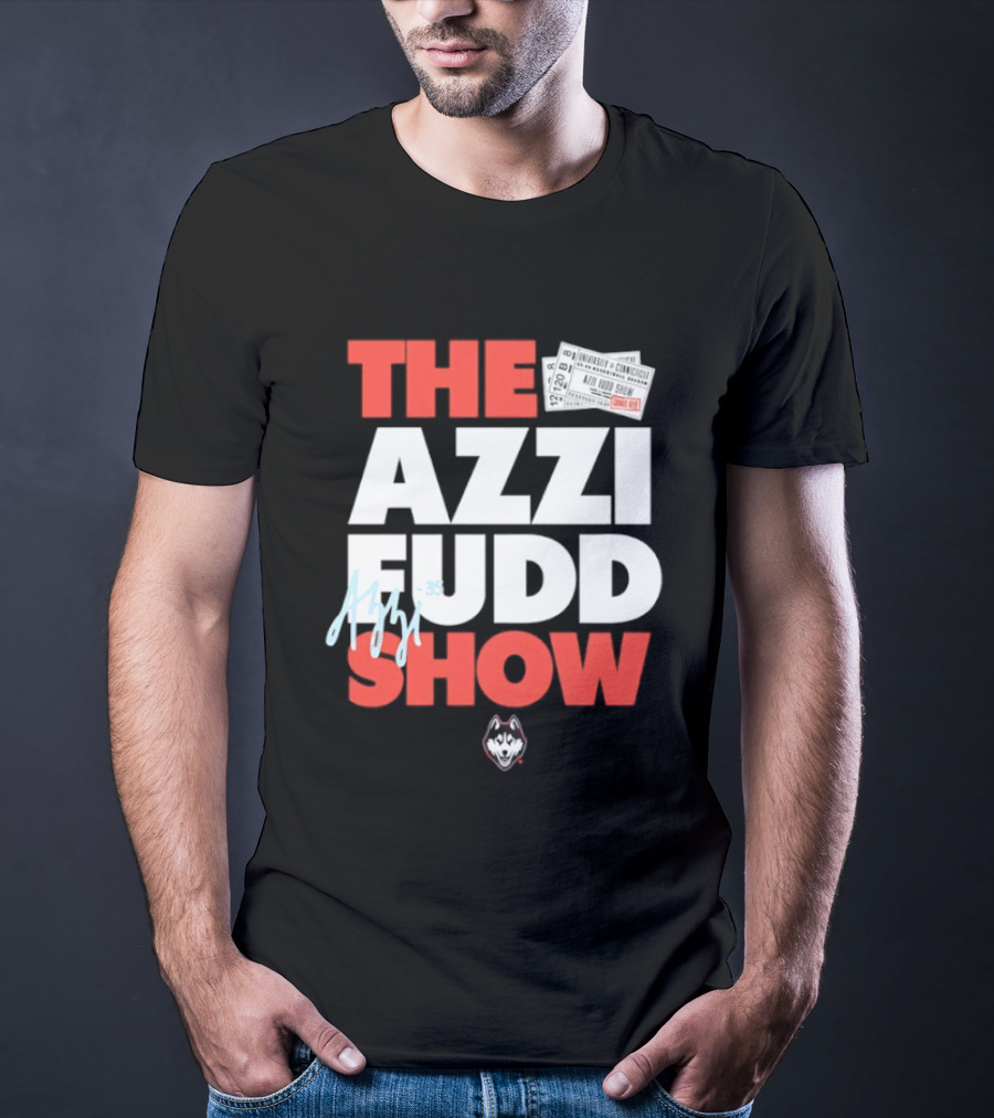 The Azzi Fudd Show UConn Huskies Basketball 35 T-Shirt