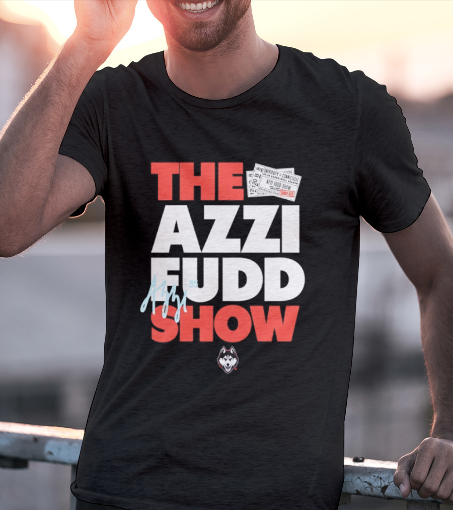 The Azzi Fudd Show UConn Huskies Basketball 35 T-Shirt