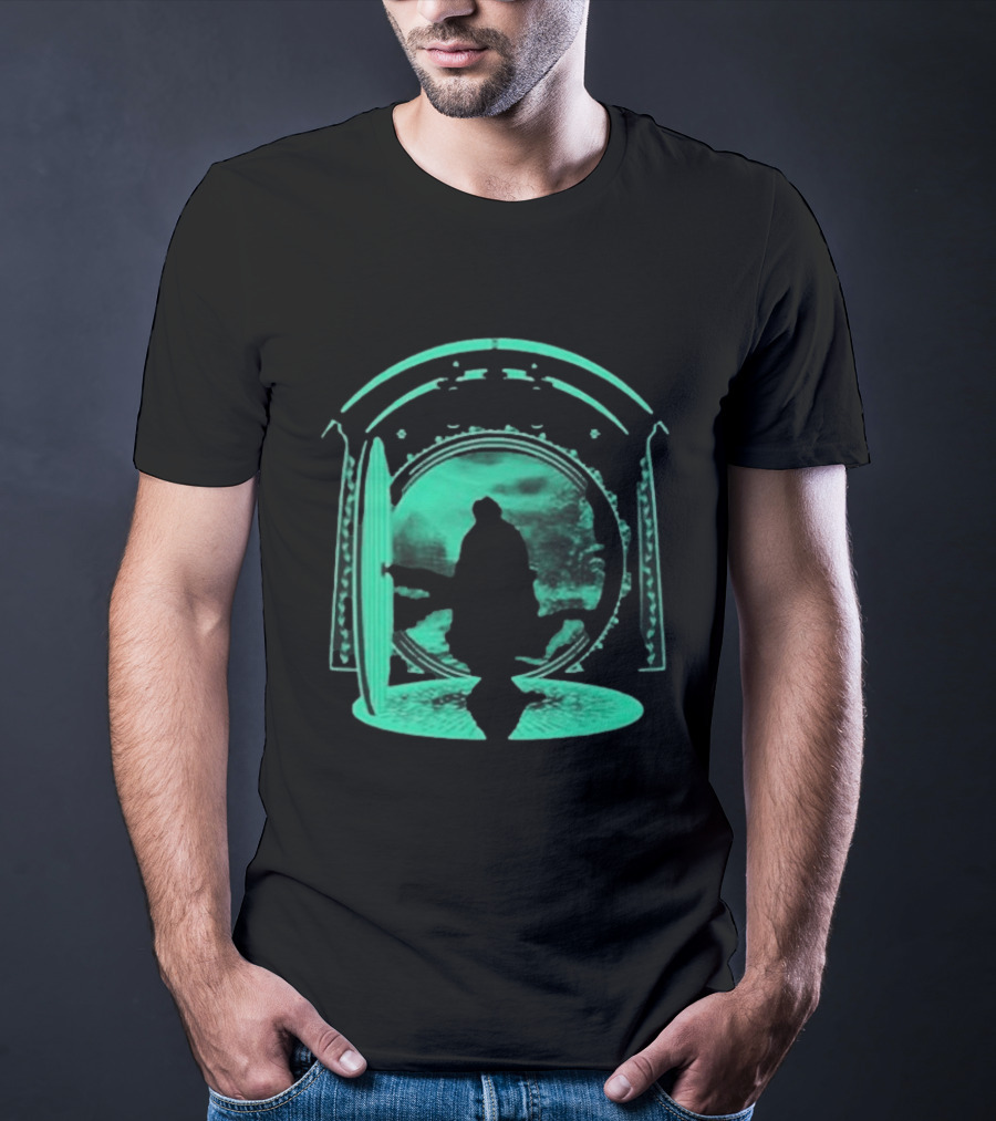 Hobbit Doorway Middle Earth Fantasy Adventure T-Shirt