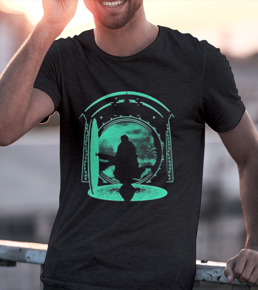 Hobbit Doorway Middle Earth Fantasy Adventure T-Shirt