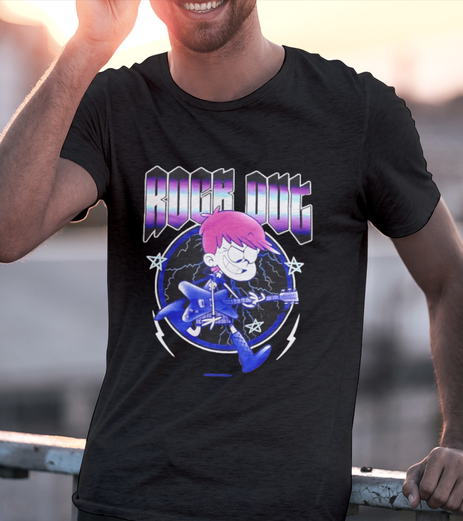The Loud House Luna Loud Rock Out Guitar Star T-Shirt