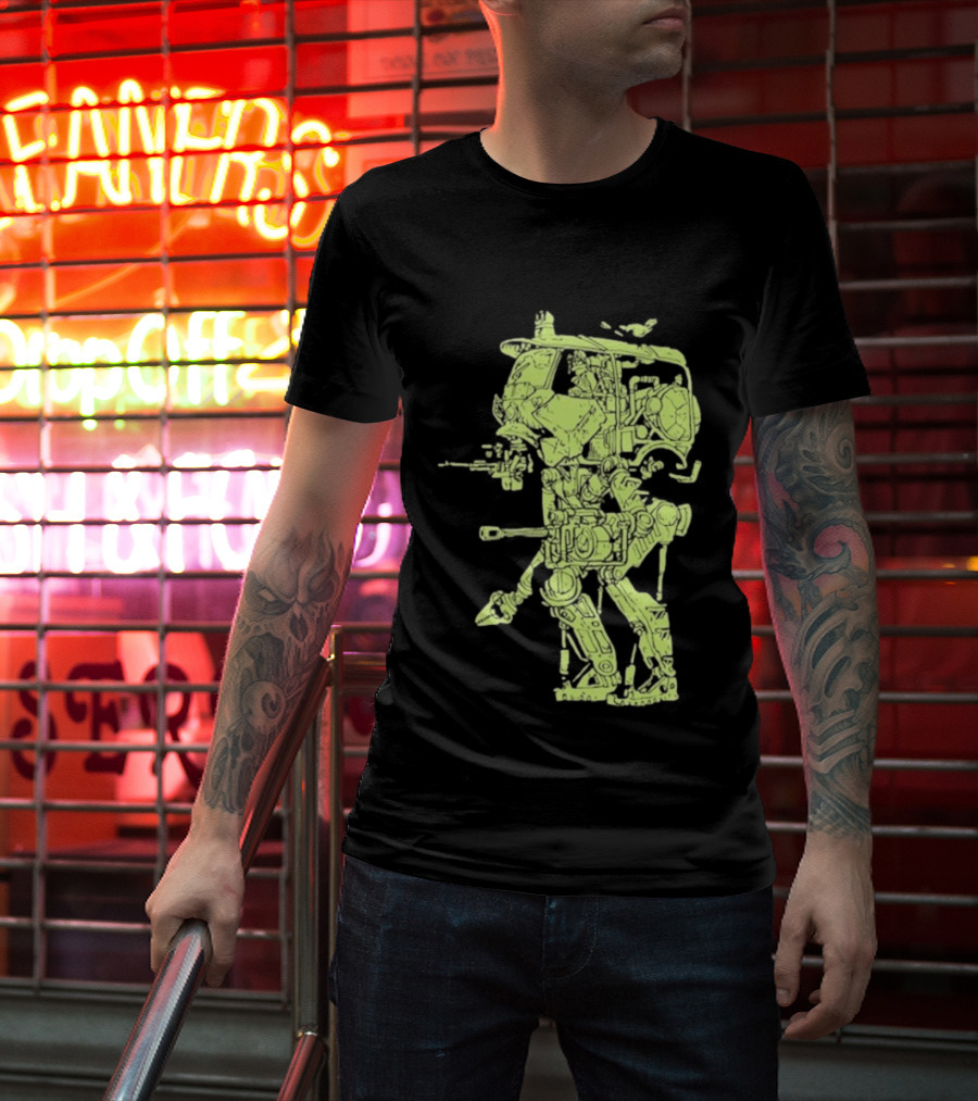 Wolf Parade Thin Mind Mech Walker Concept T-Shirt