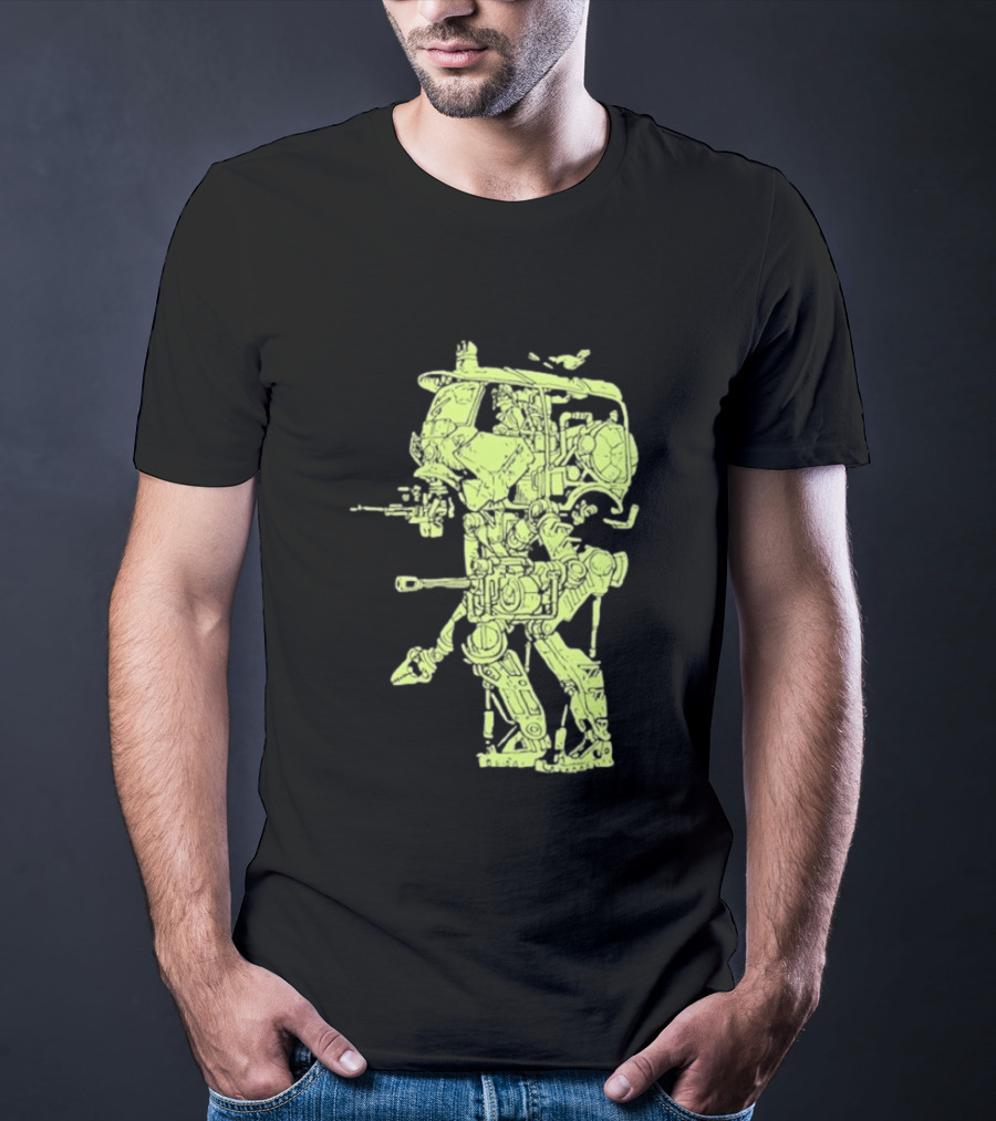 Wolf Parade Thin Mind Mech Walker Concept T-Shirt