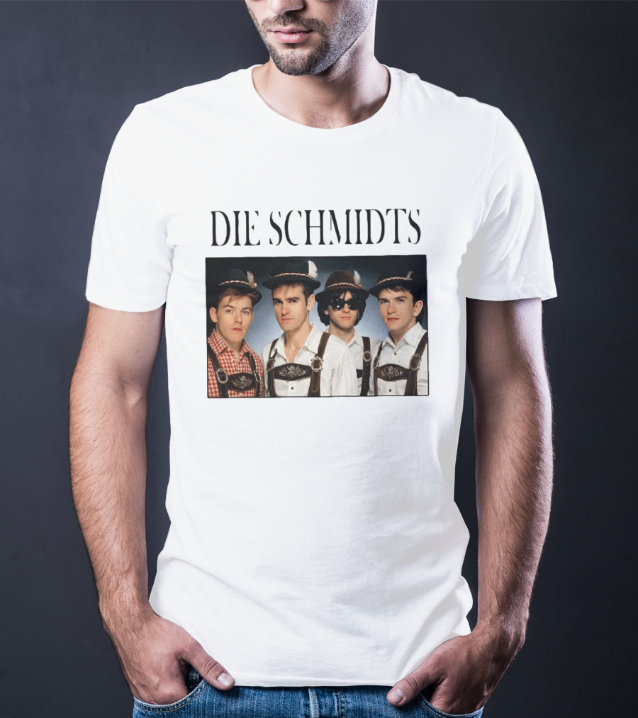 Die Schmidts Oktoberfest Band Photo Bavarian Outfit T-Shirt
