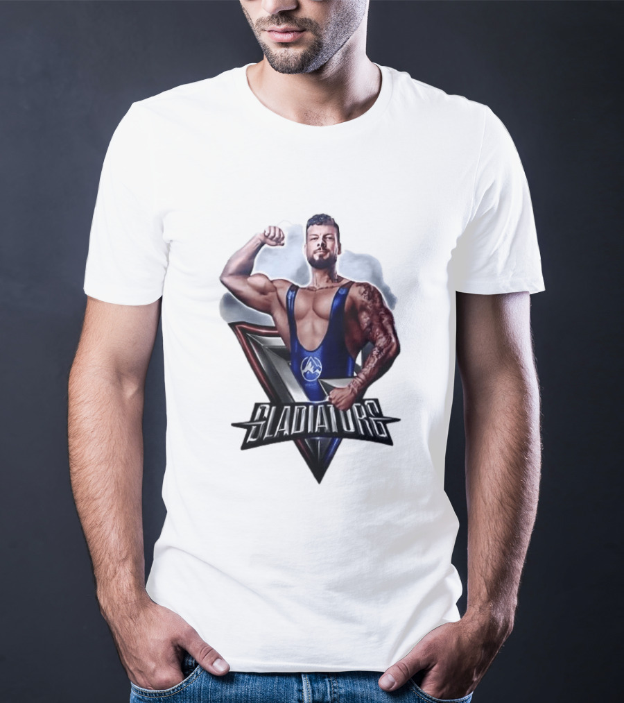 Gladiators TV Series Iconic Bodybuilder Pose T-Shirt