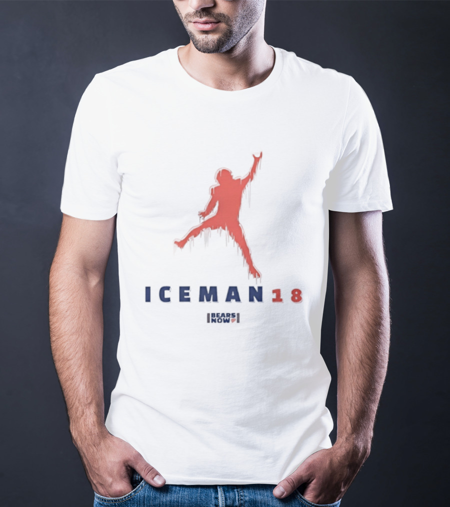 Iceman 18 Chicago Bears Caleb Williams Jumpman T-Shirt
