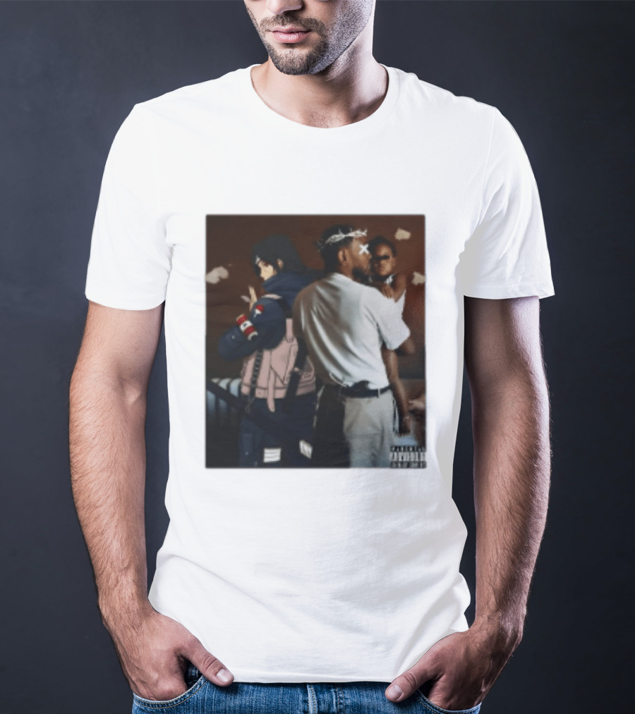 Mr Morale Kendrick Lamar Naruto Sasuke Collaboration T-Shirt