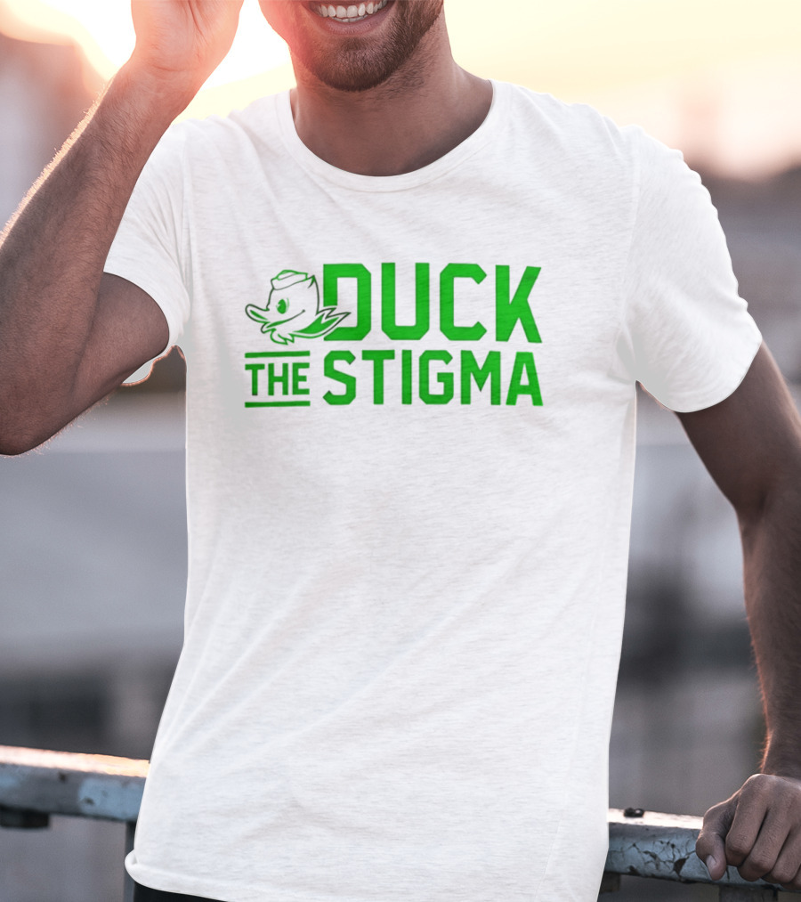 Oregon Ducks 2026 Duck The Stigma T-Shirt