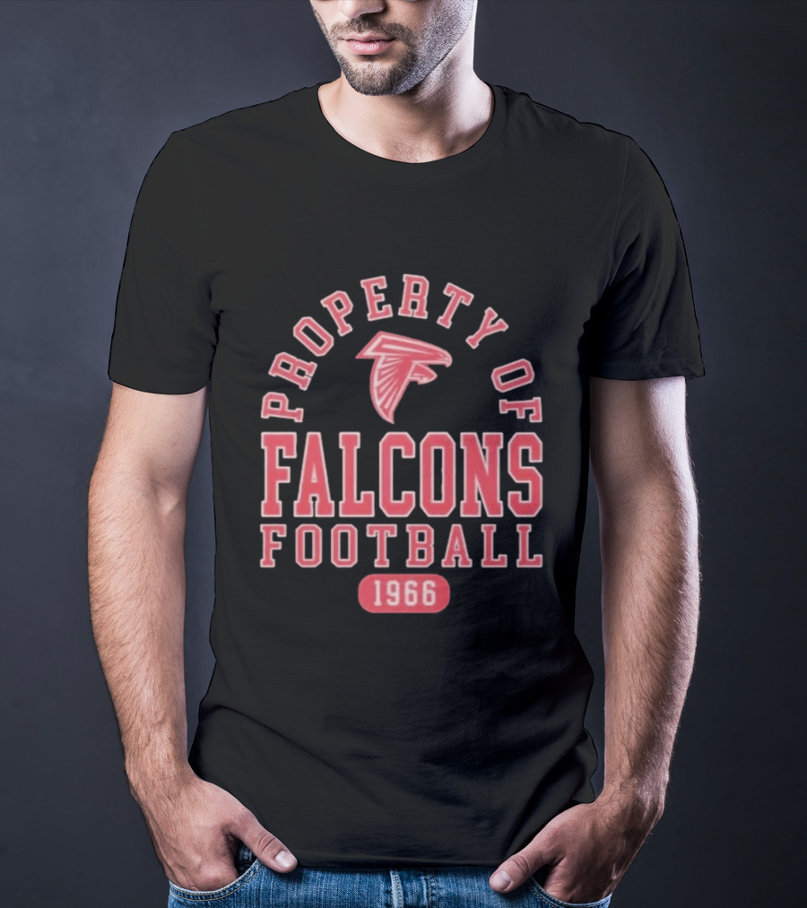 Property Of Falcons Football 1966 T-Shirt