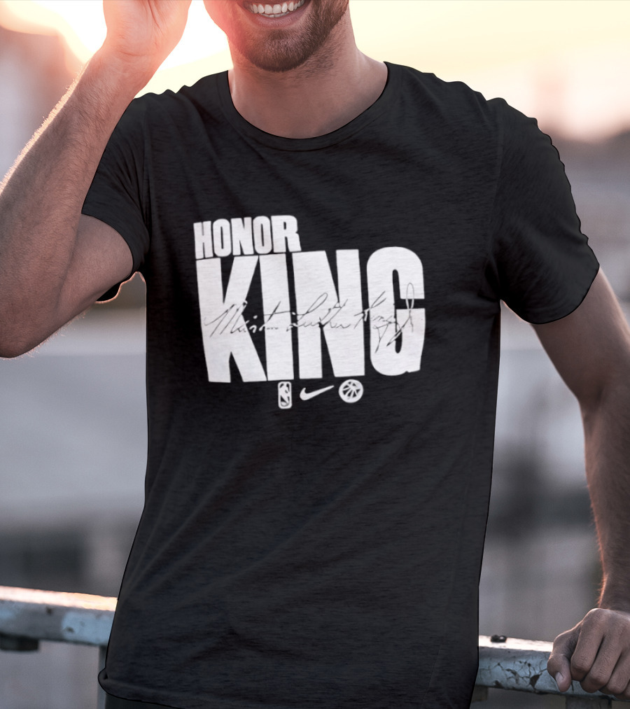 NBA Nike Honor King Basketball T-Shirt