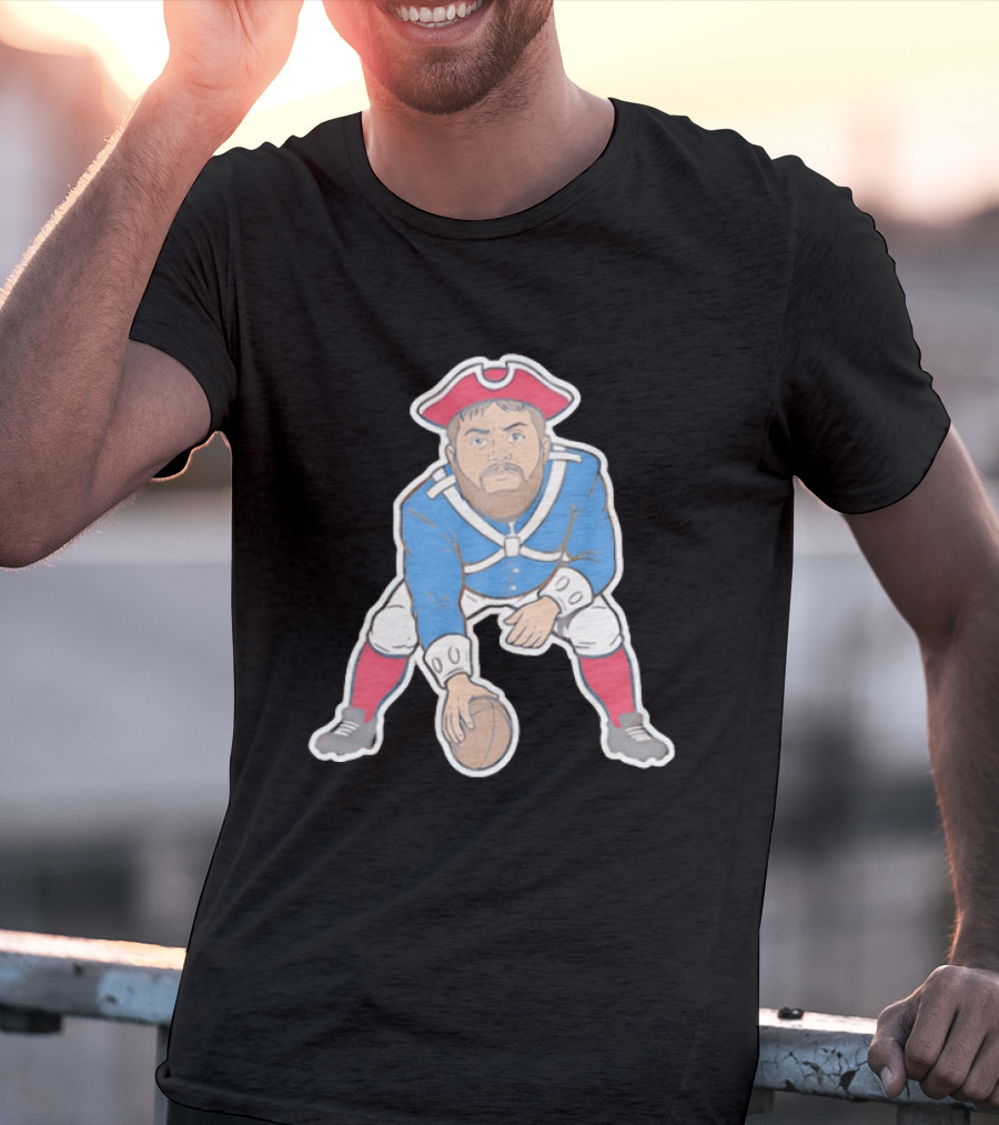 Best Section 10 Football Colonial Style Quarterback In Revolutionary War Uniform T-Shirt