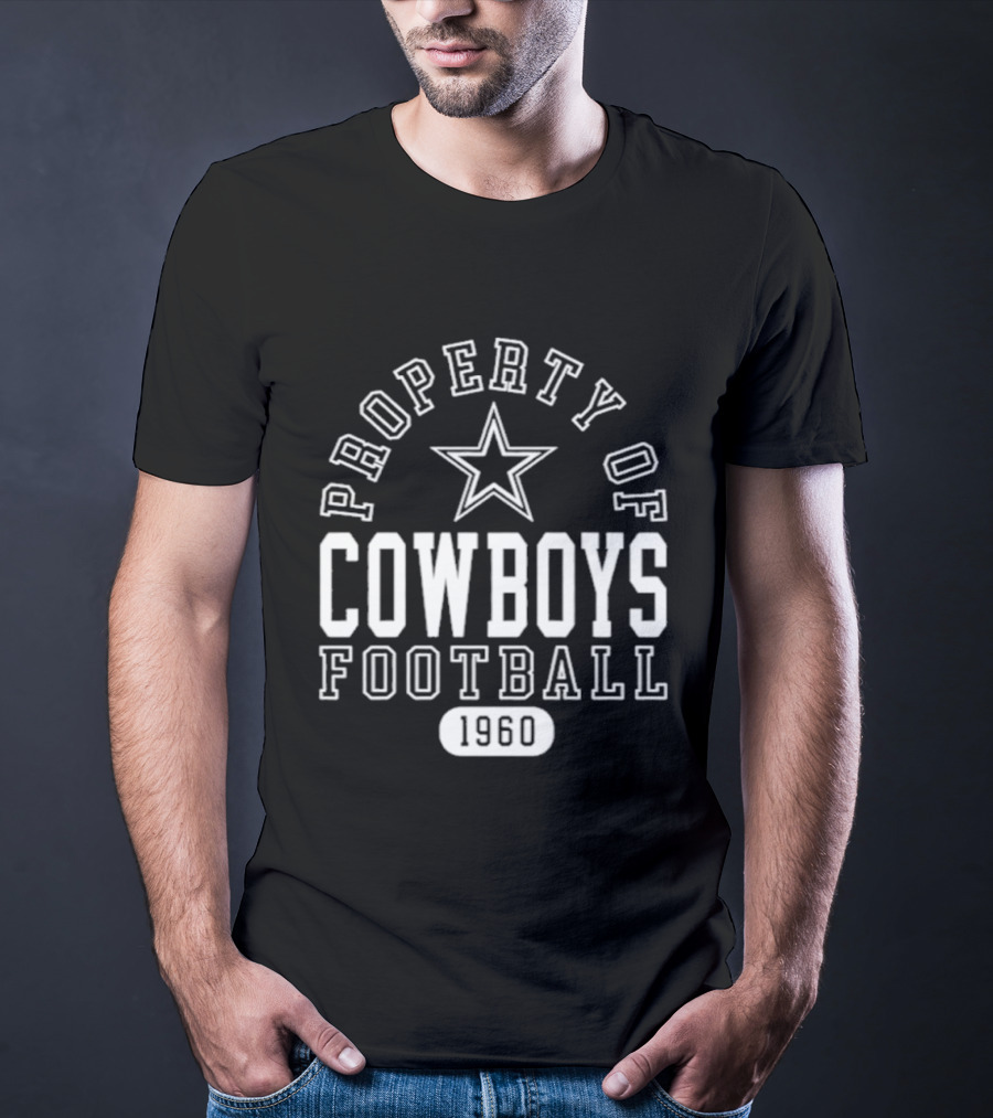 Property Of Cowboys Football 1960 T-Shirt