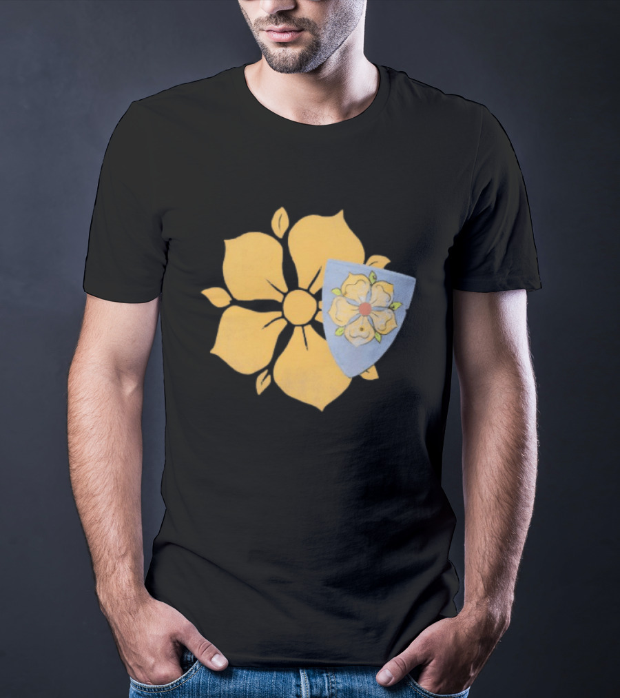 Kingdom Come Deliverance II Yellow Flower Emblem Vavak T-Shirt