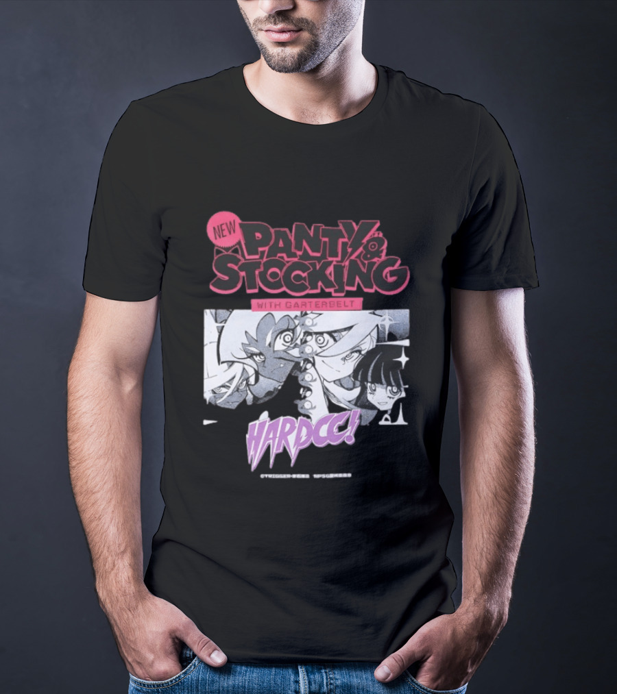 New Panty & Stocking With Garterbelt Hardcore Anime T-Shirt