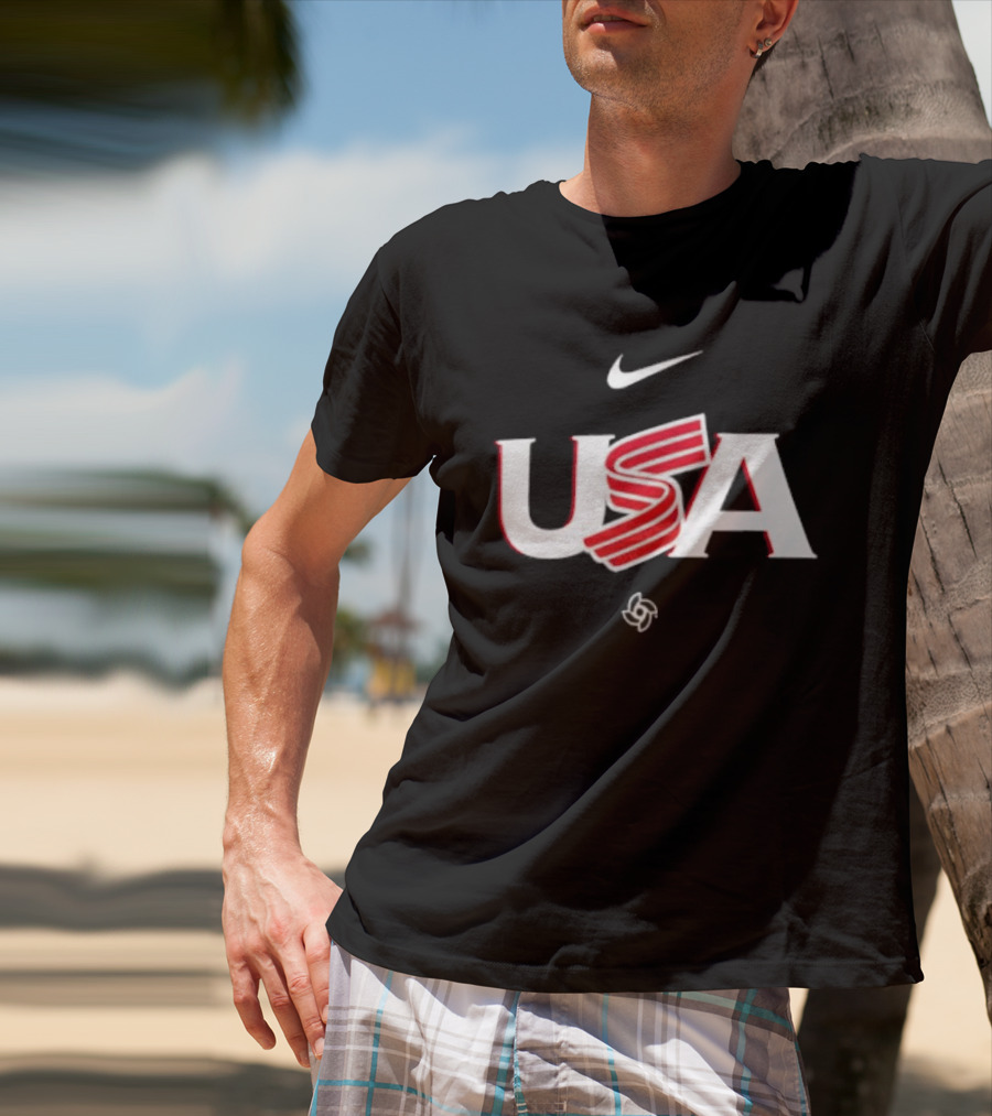USA Baseball 2026 World Baseball Classic Nike Wordmark T-Shirt