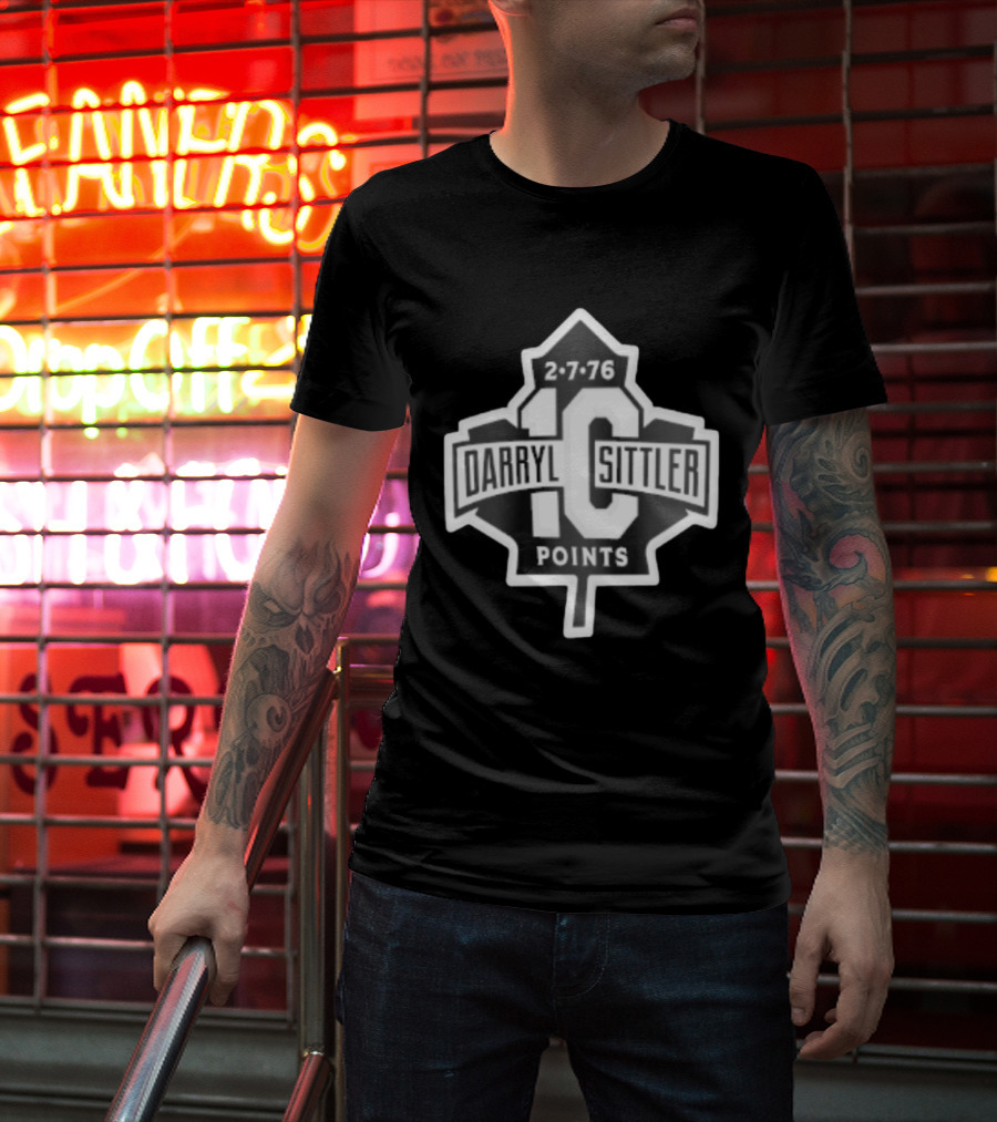 Toronto Maple Leafs Darryl Sittler 10 Points 2 7 76 T-Shirt
