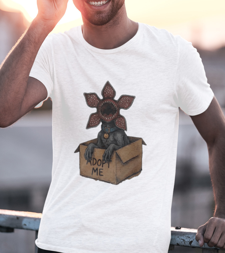 Adopt A Demogorgon Adopt Me Stranger Things Pet Box T-Shirt
