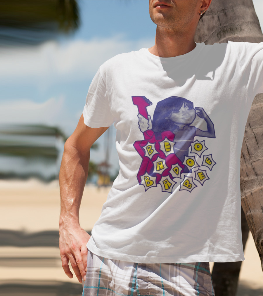 Beabadoobee Art Style Pop Graphic Guitar T-Shirt