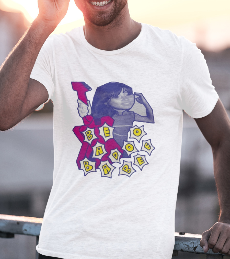 Beabadoobee Art Style Pop Graphic Guitar T-Shirt