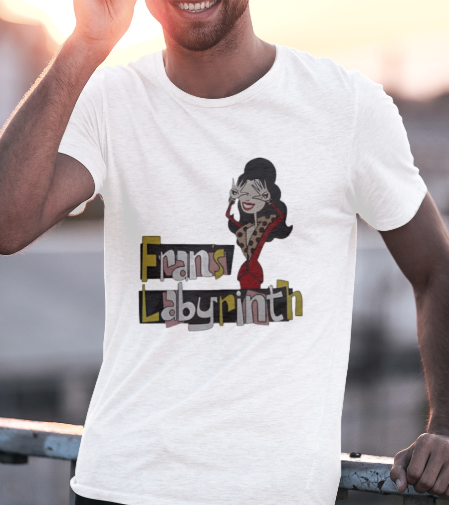 Fran's Labyrinth Surreal Chaos Culture Kickpunched T-Shirt