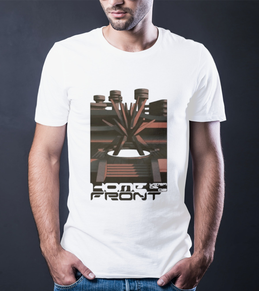 Home Front Feb 6 2026 Groningen NL Geometric Architecture T-Shirt
