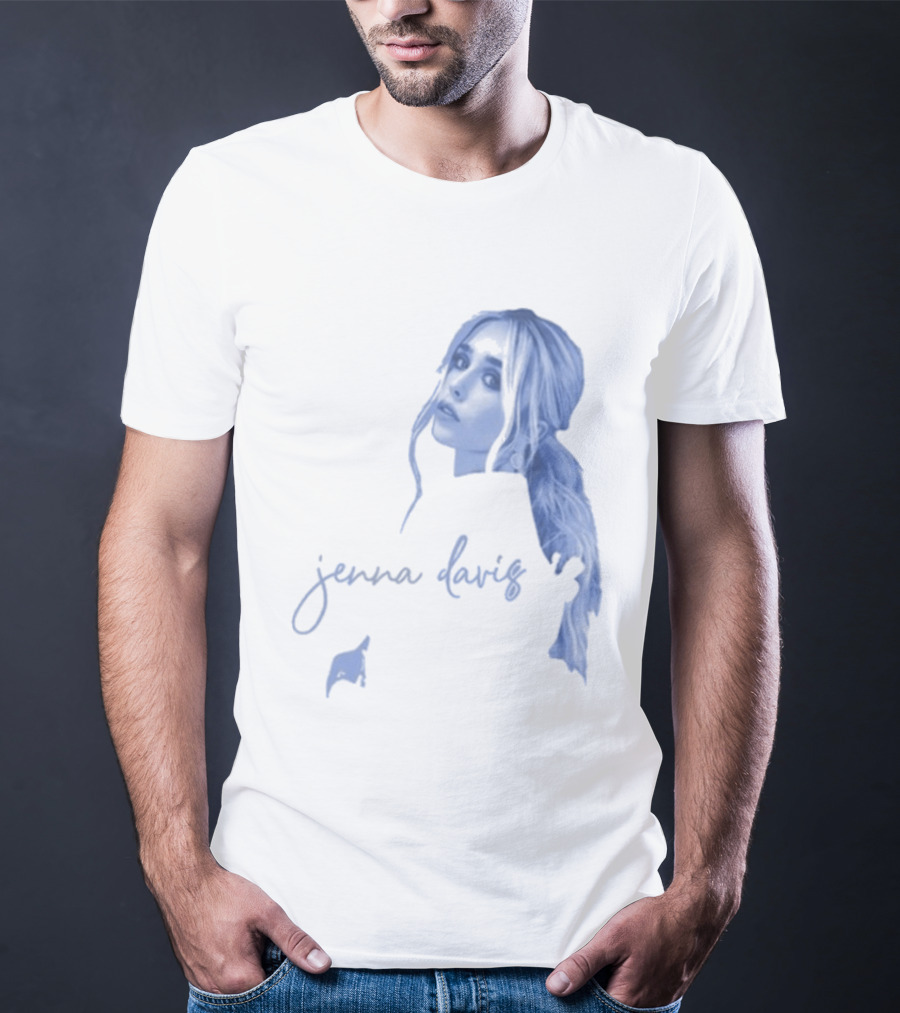 Jenna Davis Photo Blue T-Shirt