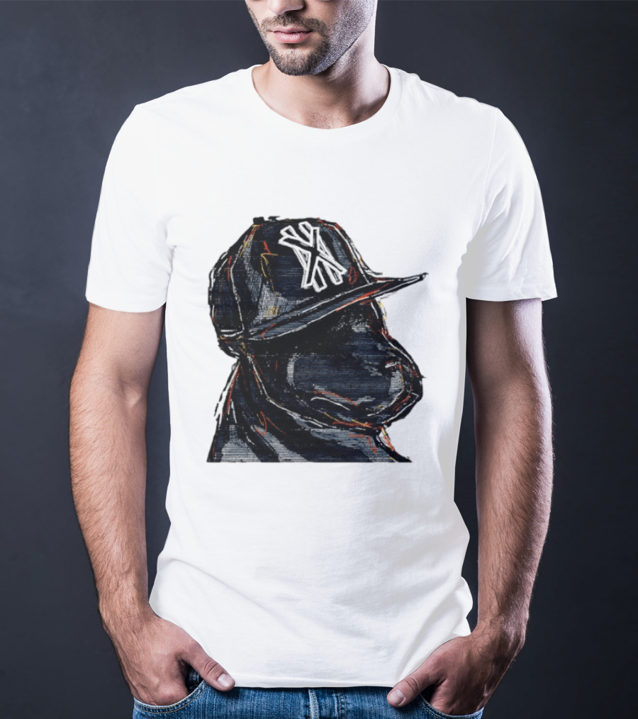 Labrador Retriever New York Yankees All Dogs Go To Heaven Cap T-Shirt