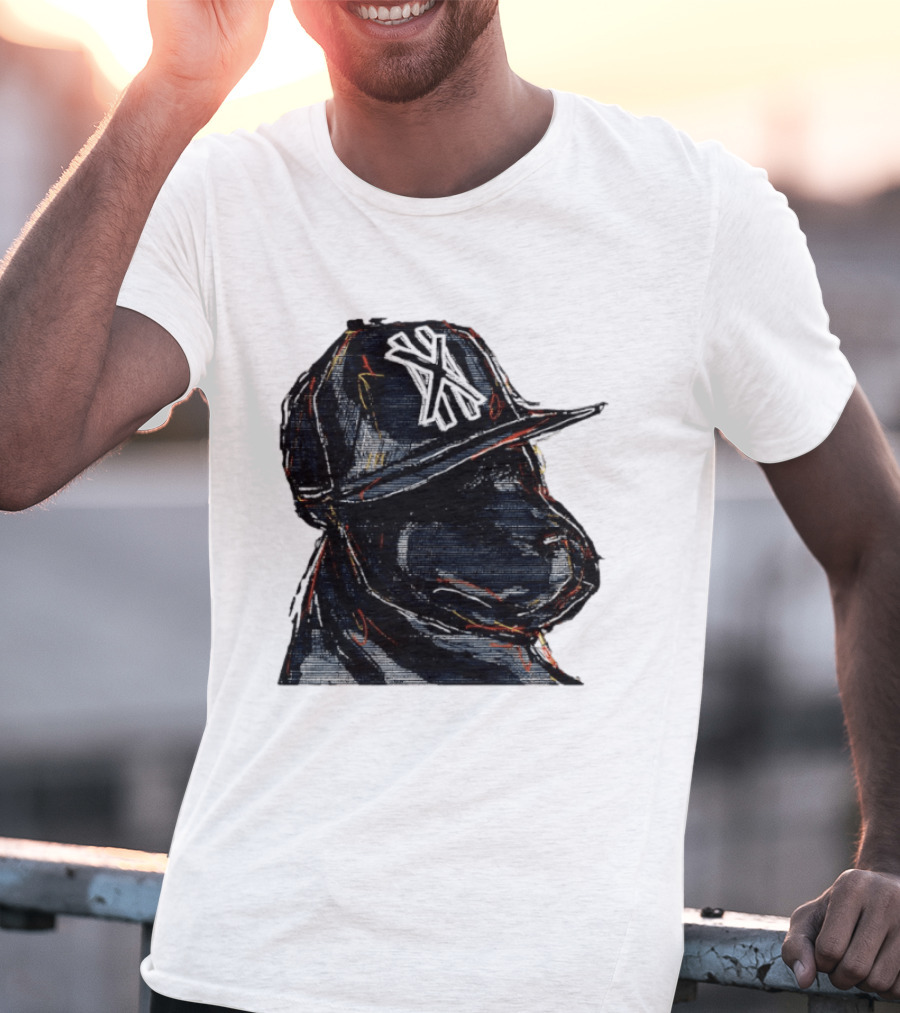 Labrador Retriever New York Yankees All Dogs Go To Heaven Cap T-Shirt