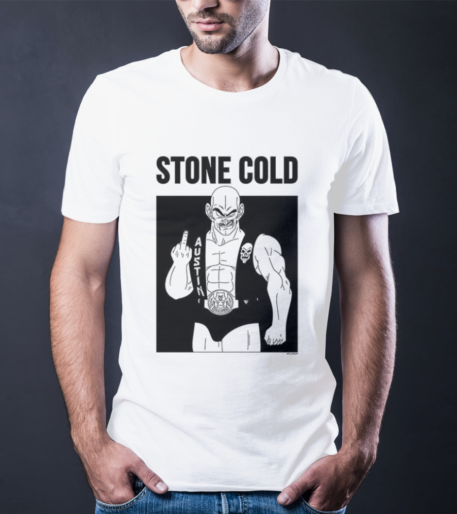Stone Cold Nappa Gesture Iconic Fusion T-Shirt