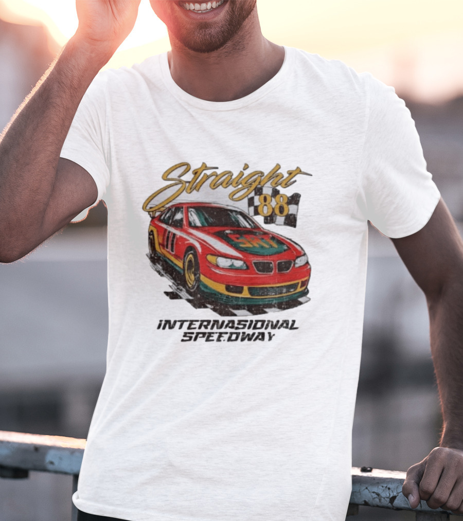 Straight F1 Racing Car International Speedway 88 T-Shirt